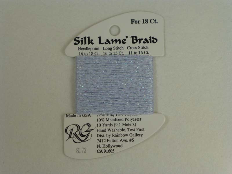 Silk Lame Braid SL73 Pale Lavender
