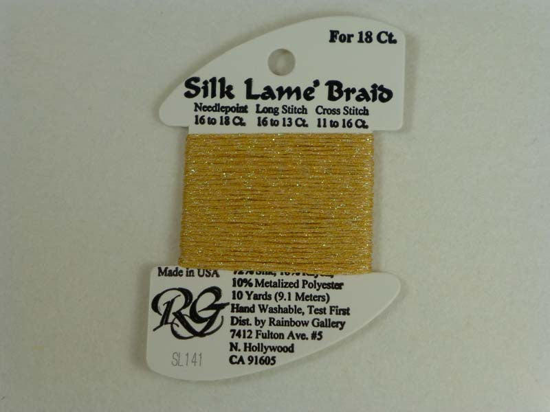 Silk Lame Braid SL141 Pineapple