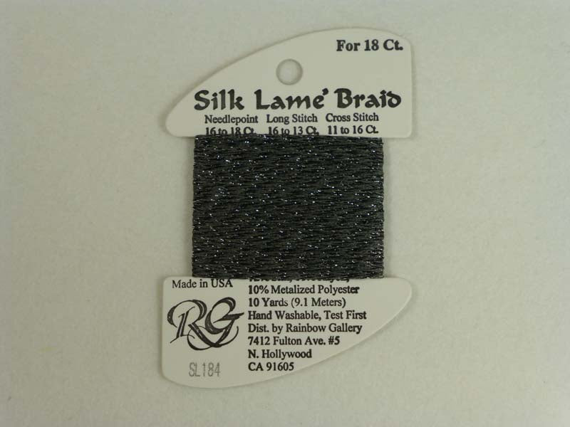 Silk Lame Braid SL184 Pavement