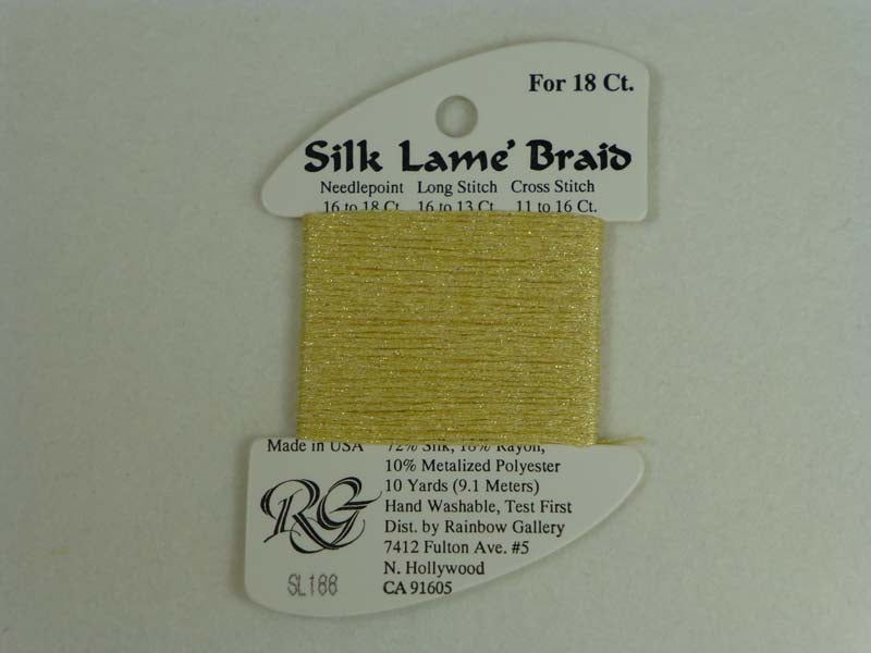 Silk Lame Braid SL188 Vanilla