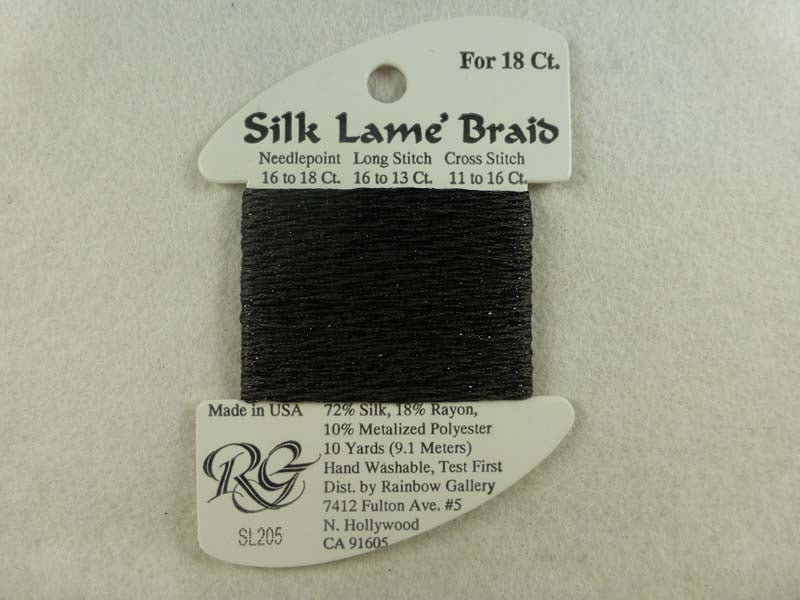 Silk Lame Braid SL205 Gargoyle