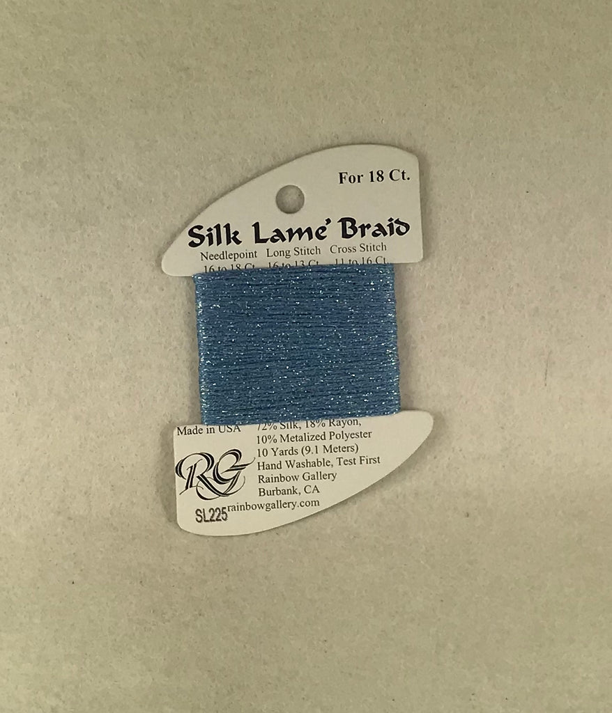 Silk Lame Braid SL225 Forever Blue
