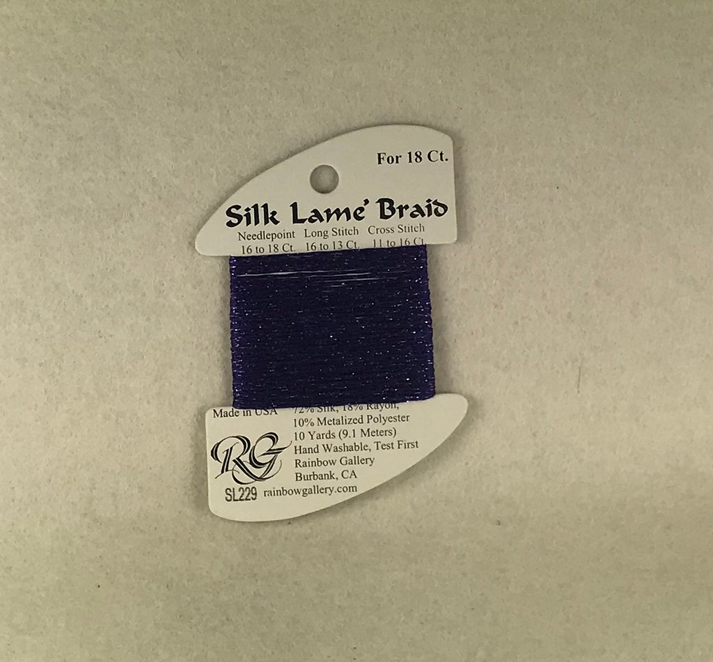 Silk Lame Braid SL229 Plush Purple