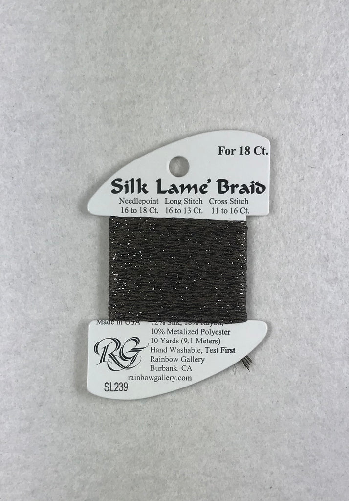 Silk Lame Braid SL239 Stony Fields