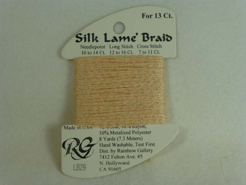 Silk Lame Braid LB29 Chiffon