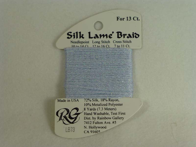 Silk Lame Braid LB73 Pale Lavender