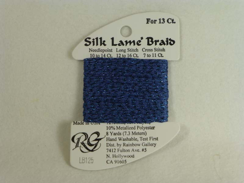 Silk Lame Braid LB125 Denim