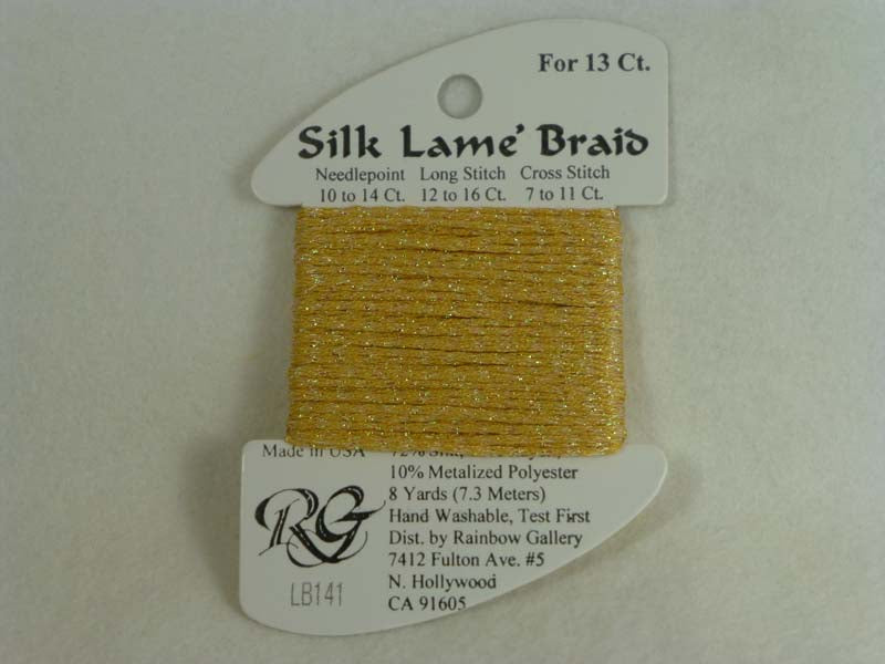 Silk Lame Braid LB141 Pineapple