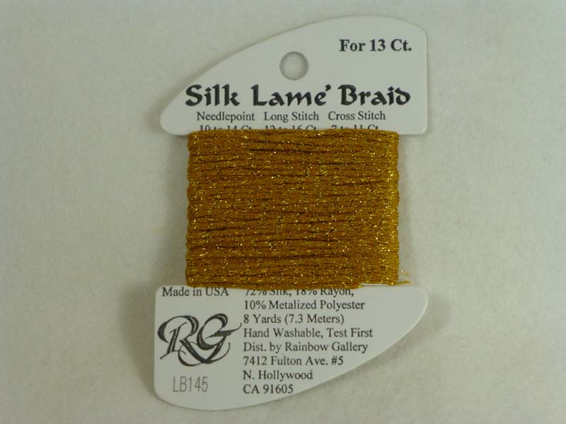 Silk Lame Braid LB145 Fool's Gold