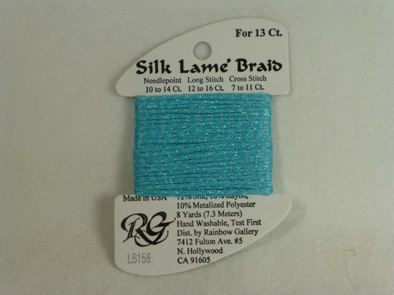Silk Lame Braid LB158 Capri