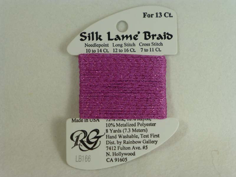 Silk Lame Braid LB166 Lite Fuchsia