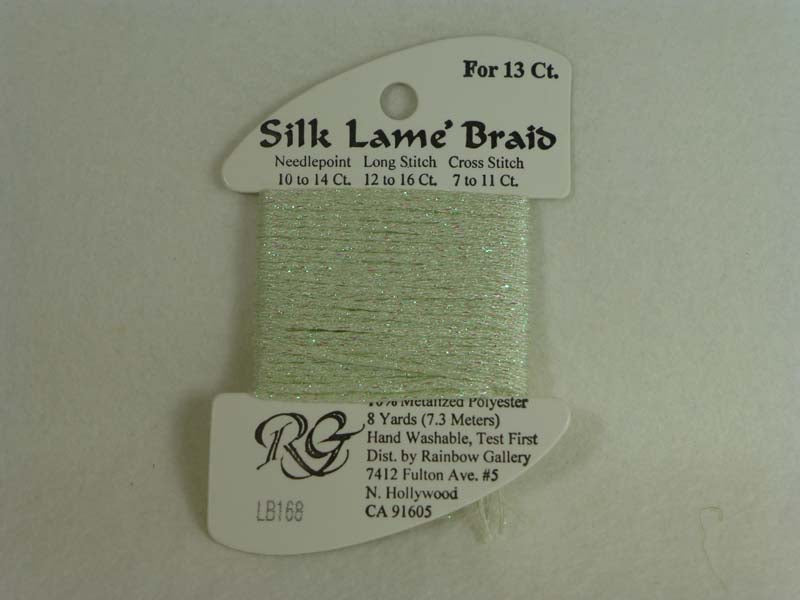 Silk Lame Braid LB168 Seafoam