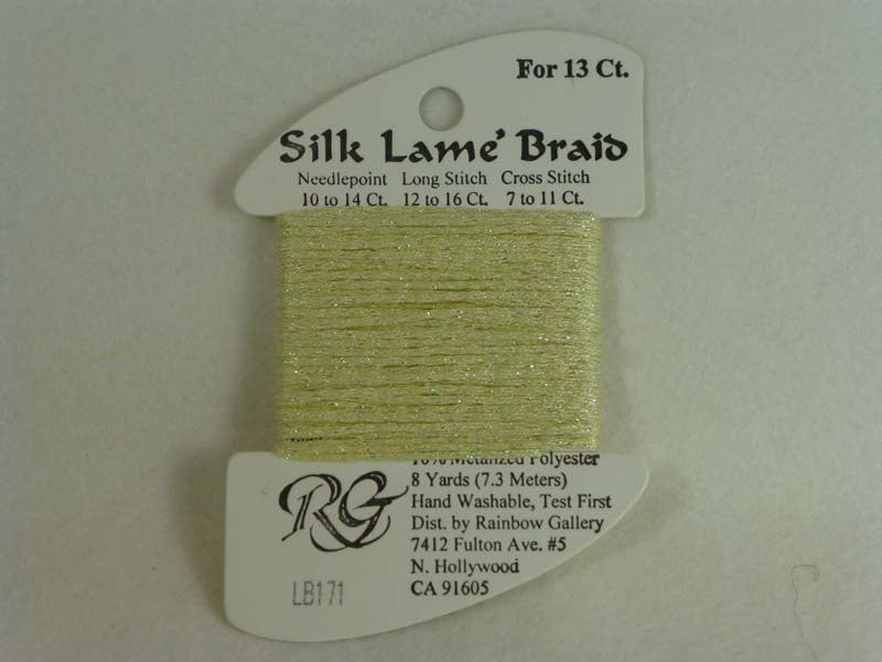 Silk Lame Braid LB171 Mellow Yellow