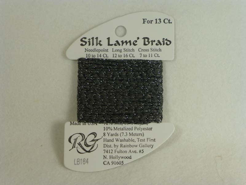 Silk Lame Braid LB184 Pavement