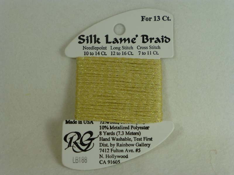 Silk Lame Braid LB188 Vanilla