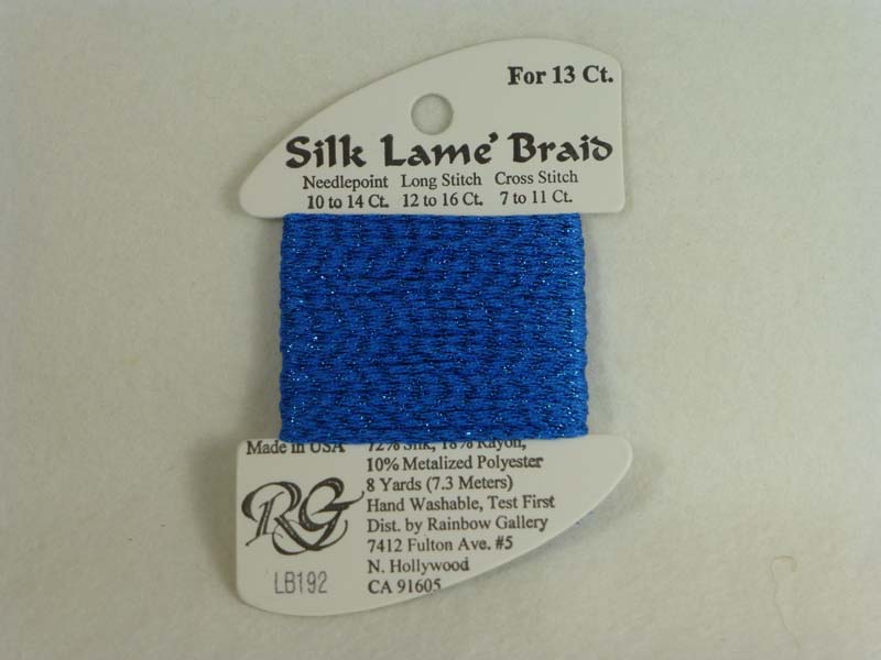 Silk Lame Braid LB192 Bluebird
