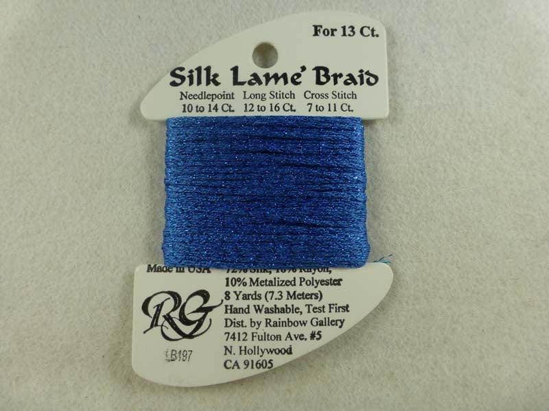 Silk Lame Braid LB197 Star Sapphire