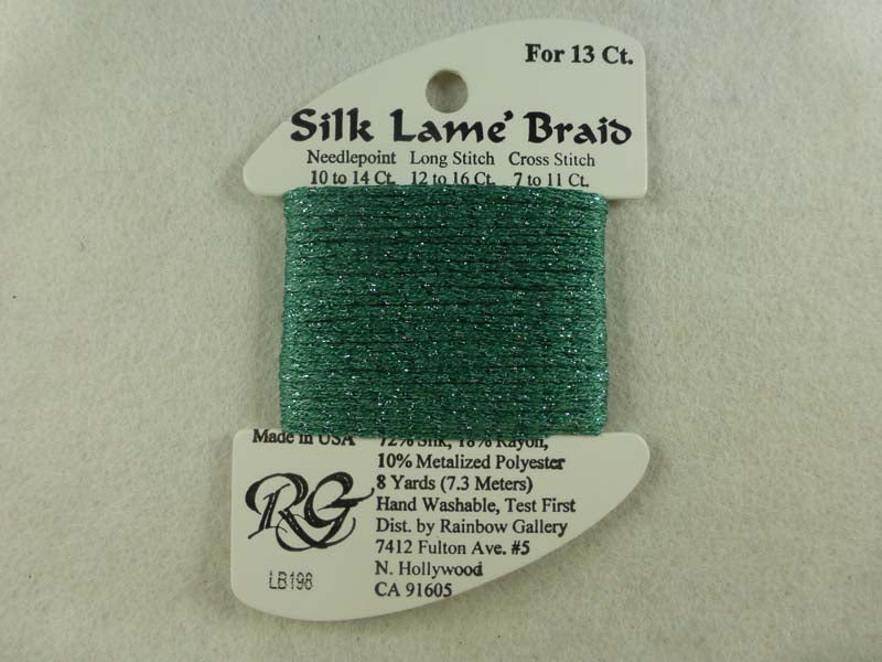 Silk Lame Braid LB198 Wasabi