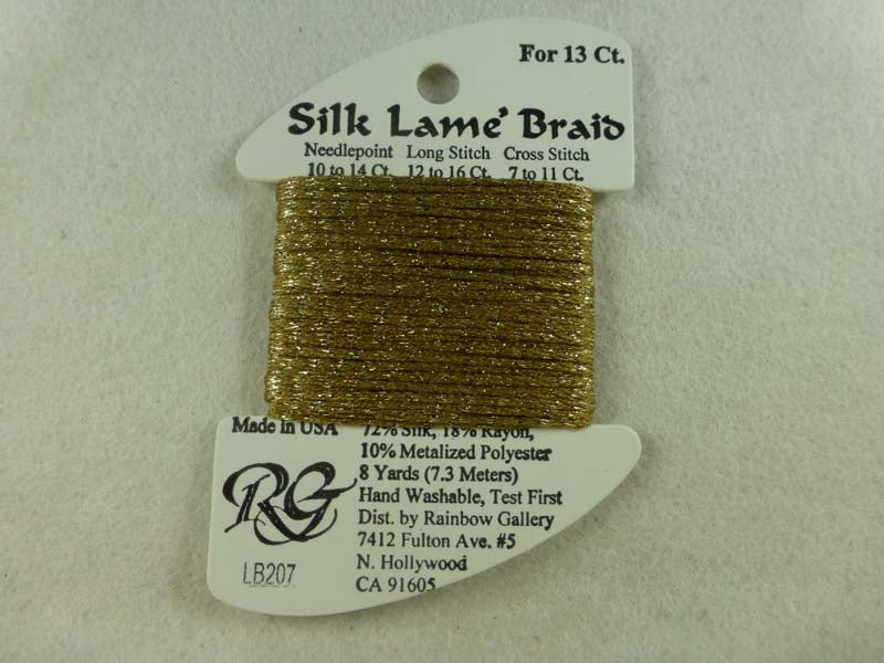 Silk Lame Braid LB207 Prairie Dust
