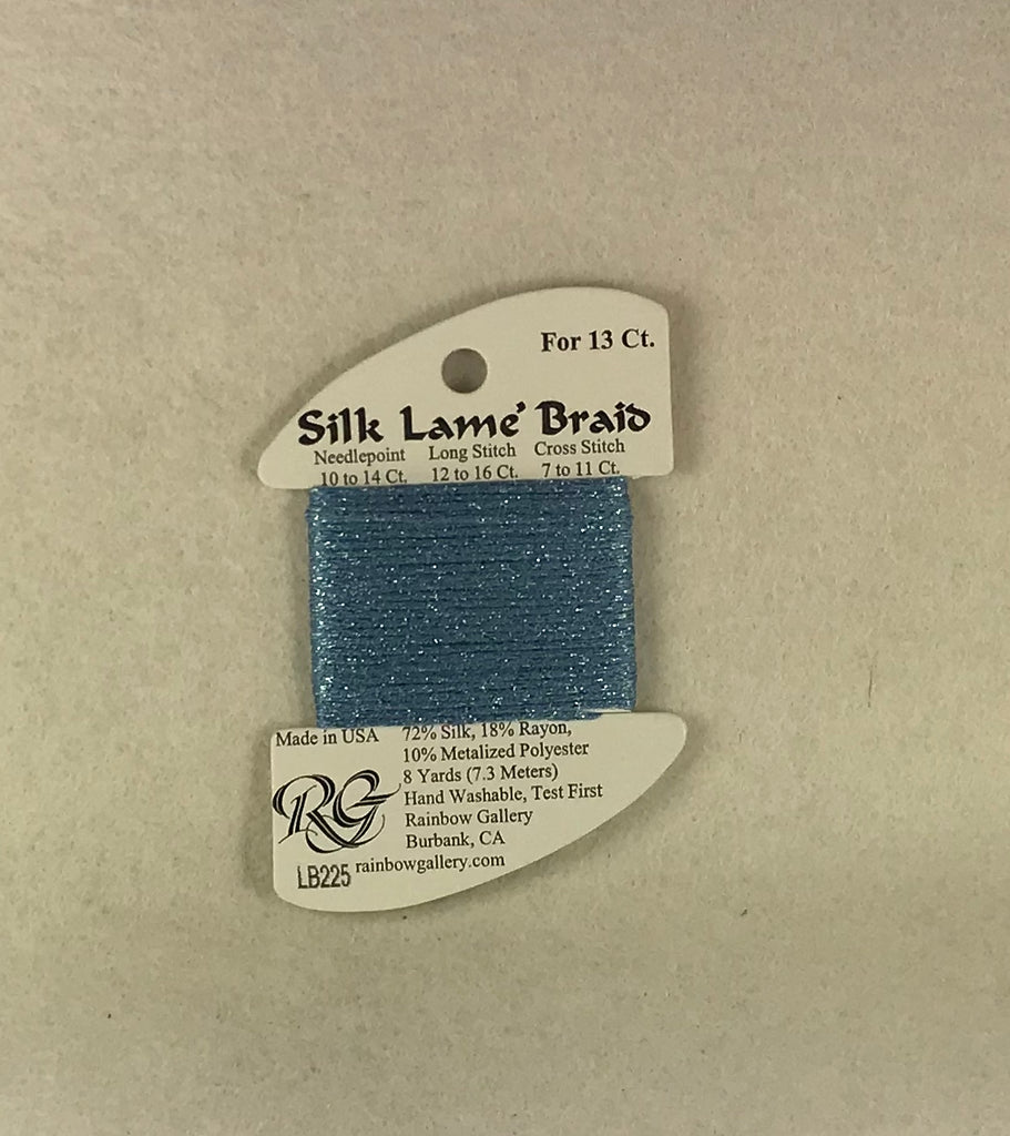 Silk Lame Braid LB225 Forever Blue