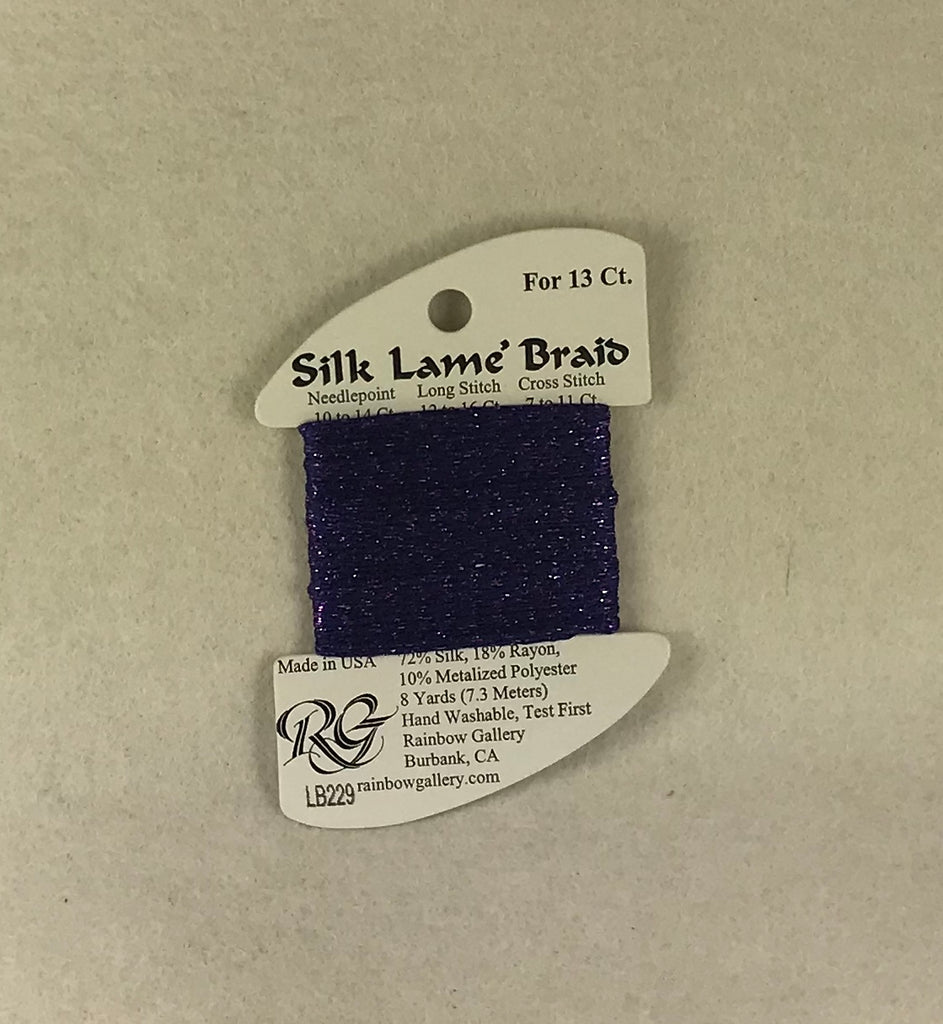 Silk Lame Braid LB229 Plush Purple