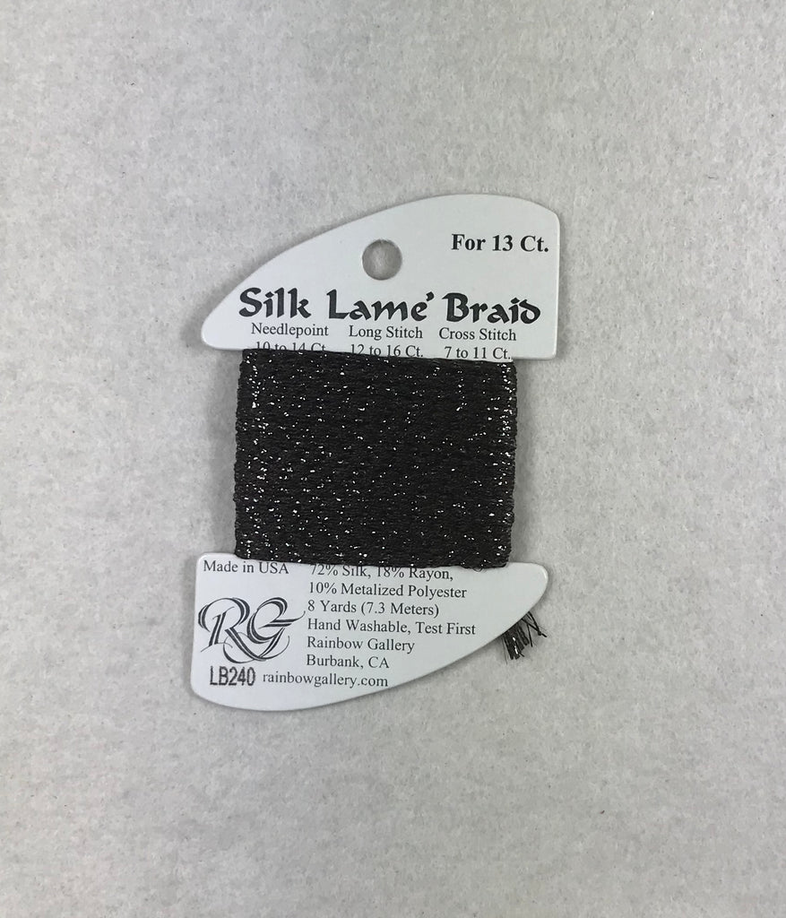 Silk Lame Braid LB240 Seal Skin