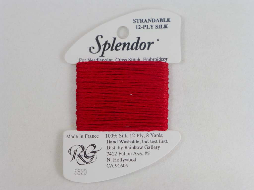 Splendor S820 Ruby Red