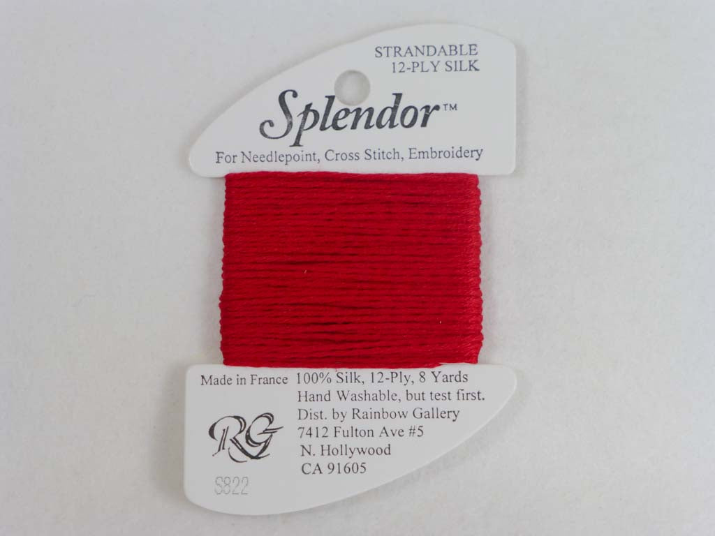 Splendor S822 Dark Red