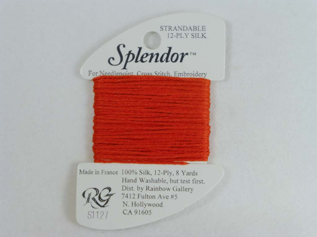Splendor S1127 Medium Orange Red