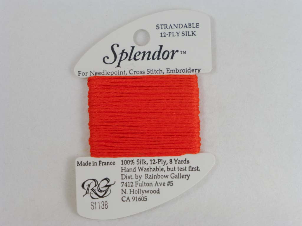 Splendor S1138 Brite Orange Red