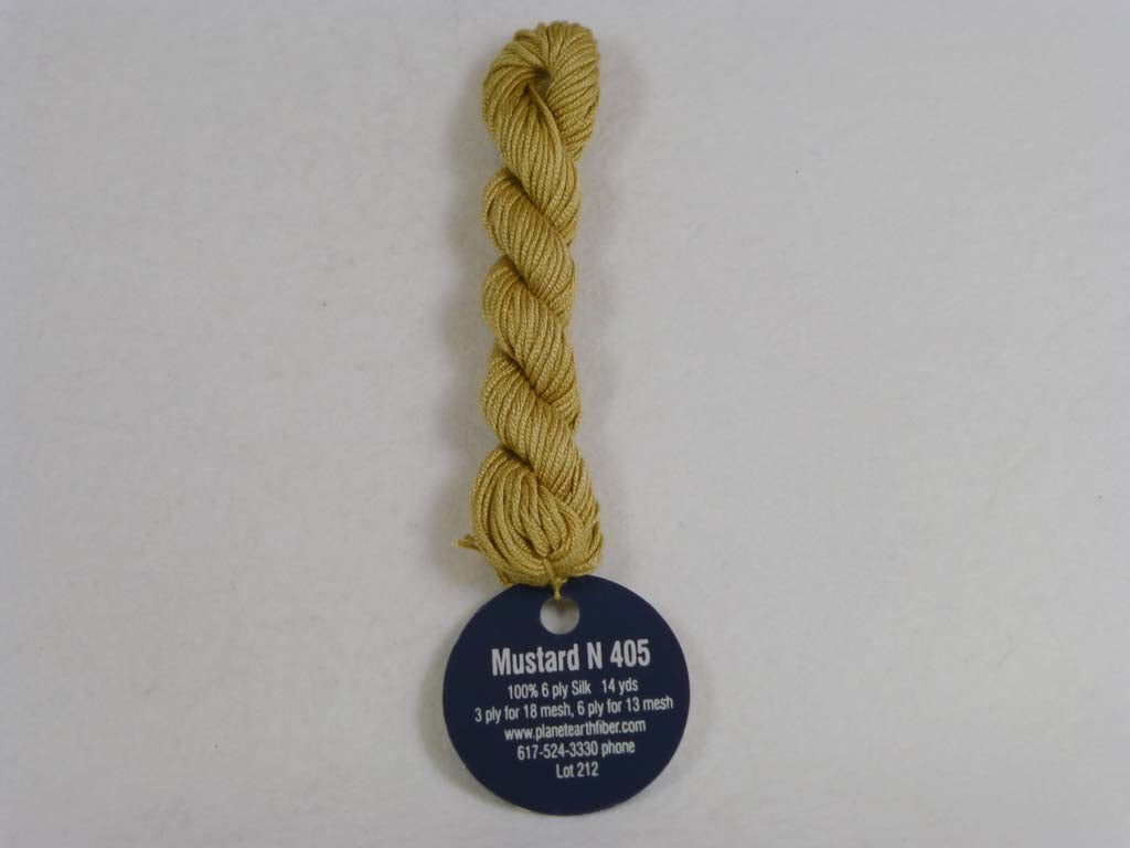 Planet Earth 6-ply N405 Mustard by Planet Earth From Beehive Needle Arts