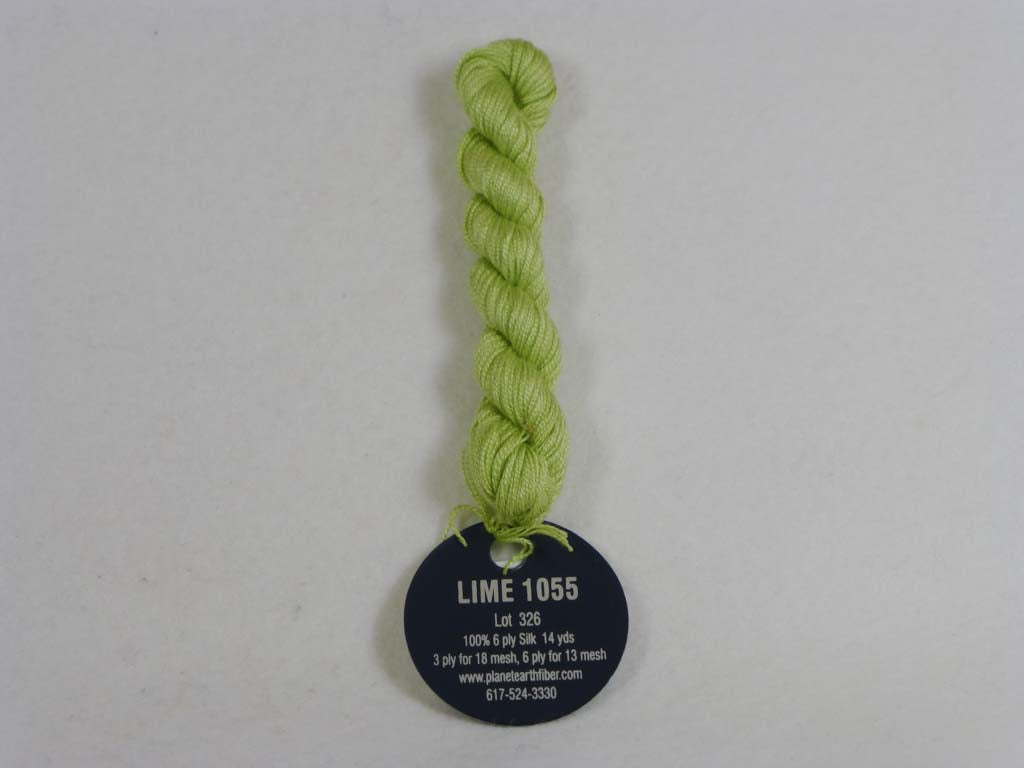 Planet Earth 6-ply 1055 Lime by Planet Earth From Beehive Needle Arts