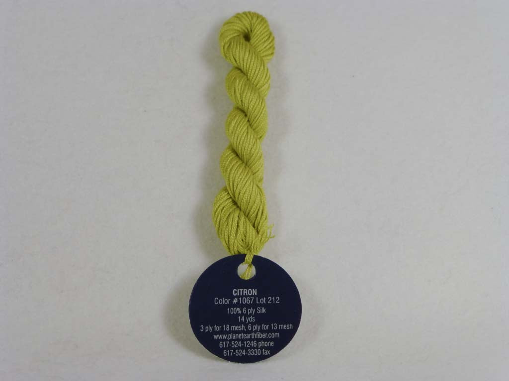 Planet Earth 6-ply 1067 Citron by Planet Earth From Beehive Needle Arts