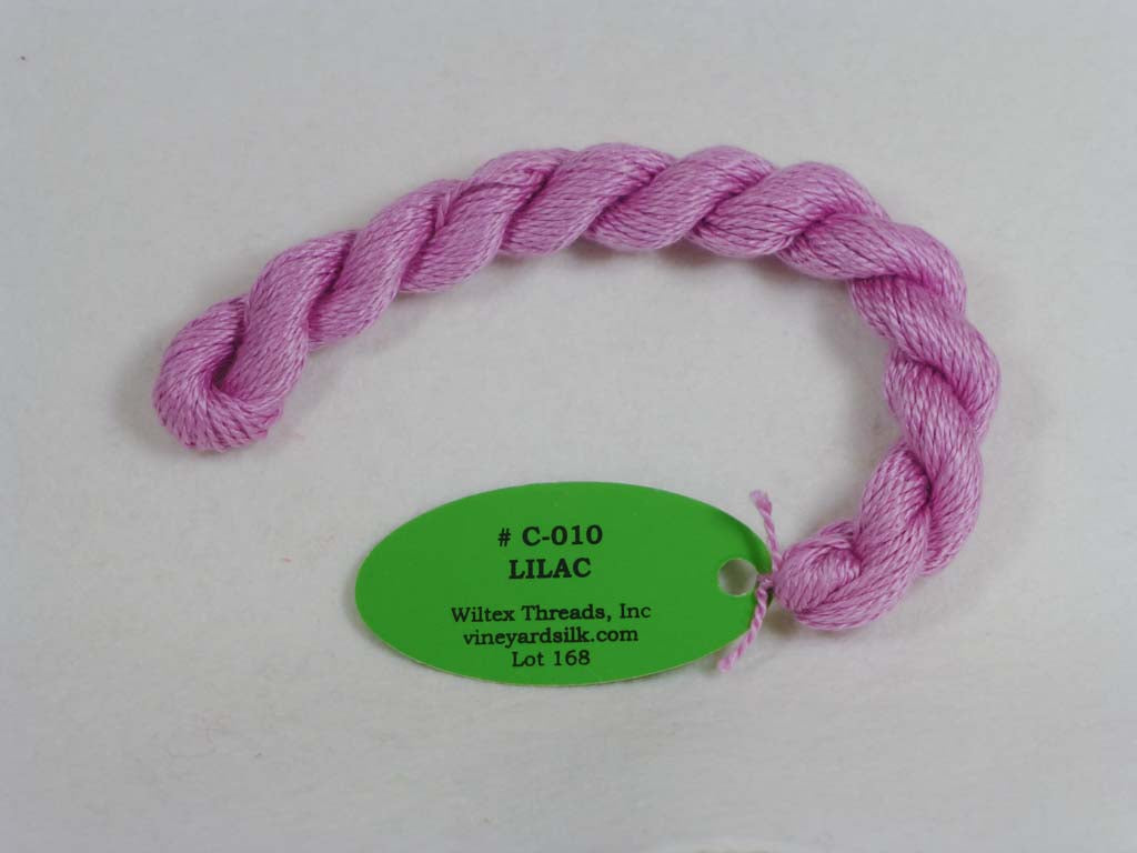 Vineyard Silk Classic 010 Lilac by Wiltex Threads From Beehive Needle Arts