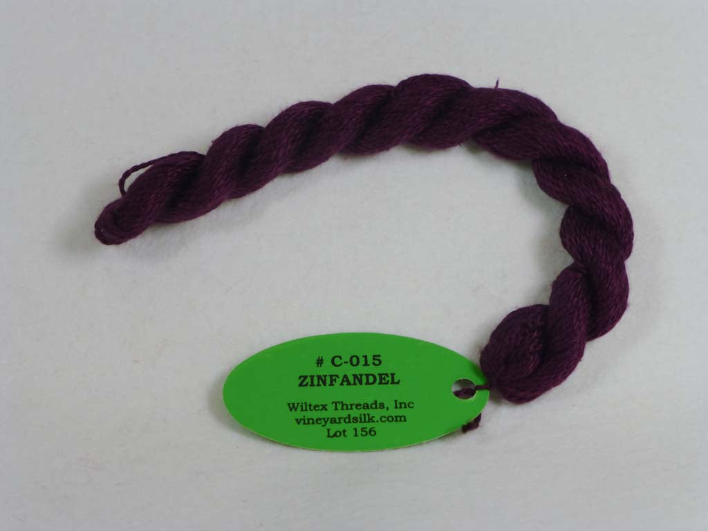 Vineyard Silk Classic 015 Zinfandel by Wiltex Threads From Beehive Needle Arts