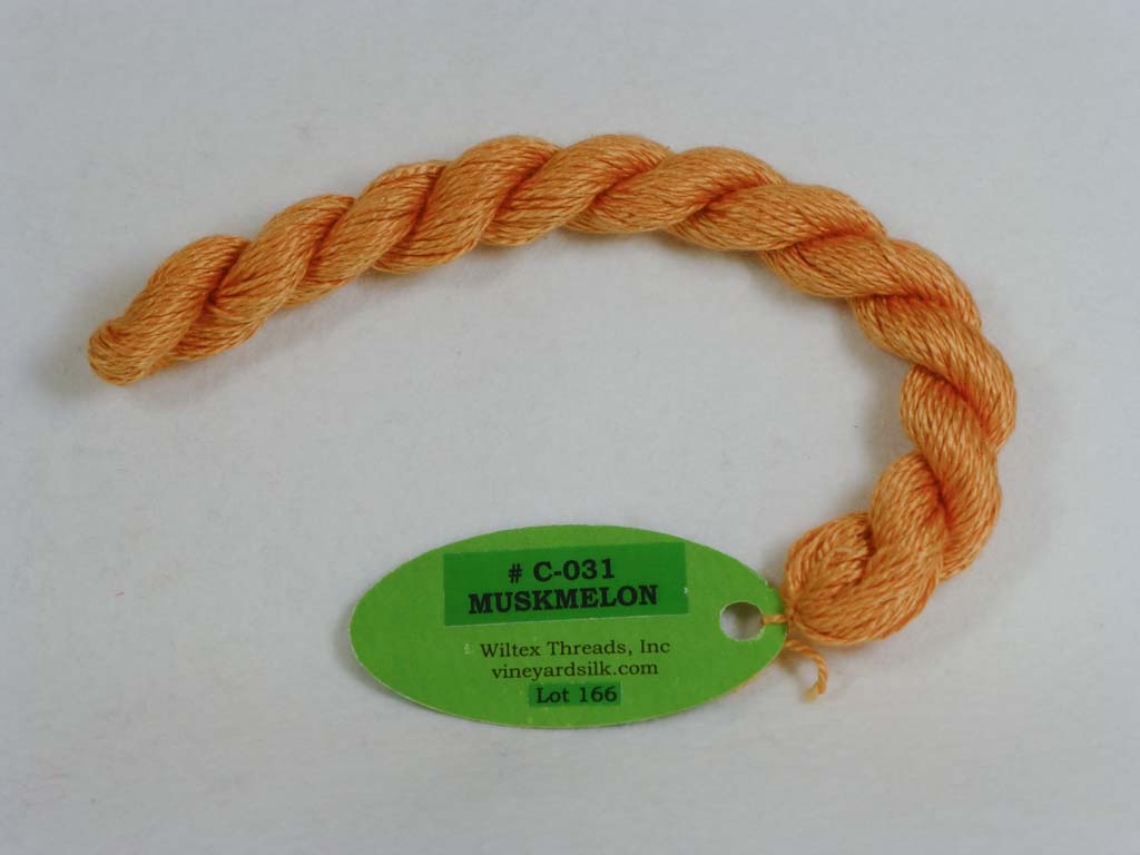 Vineyard Silk Classic 031 Musk Mellon by Wiltex Threads From Beehive Needle Arts