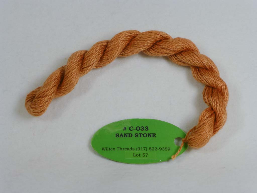 Vineyard Silk Classic 033 Sandstone by Wiltex Threads From Beehive Needle Arts