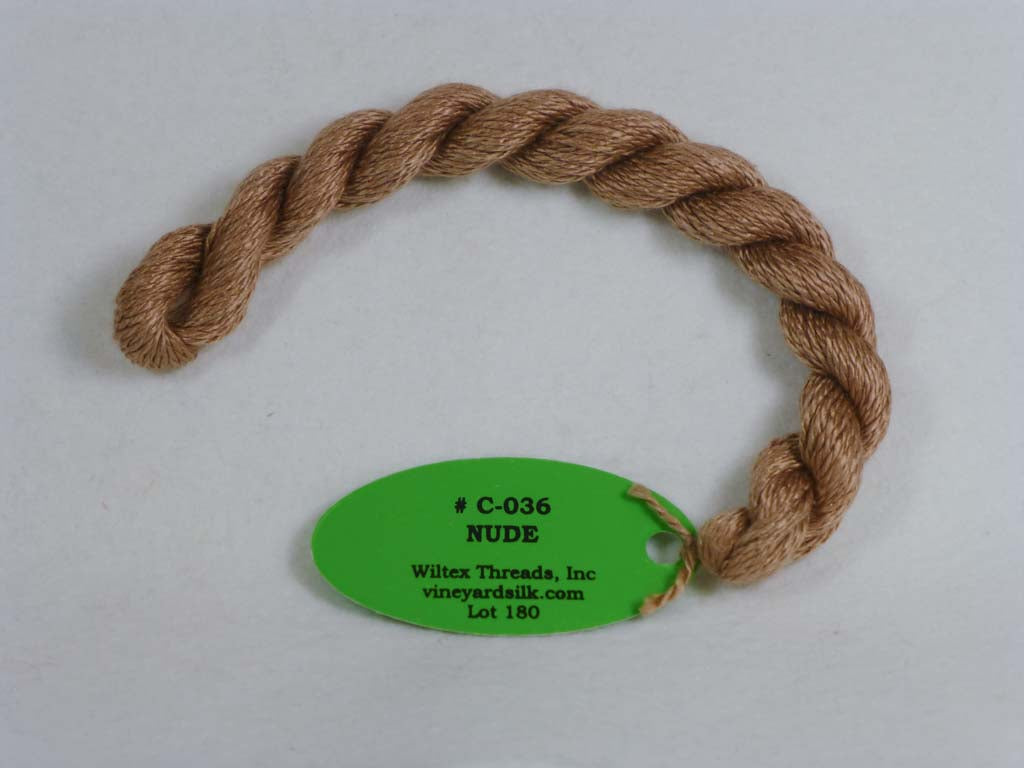 Vineyard Silk Classic 036 Nude by Wiltex Threads From Beehive Needle Arts