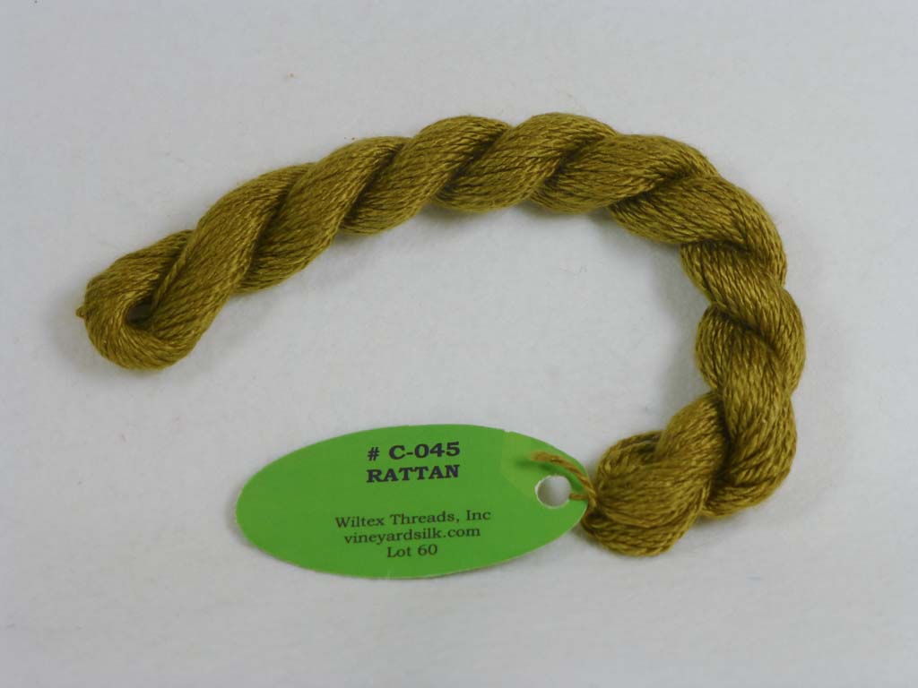 Vineyard Silk Classic 045 Rattan by Wiltex Threads From Beehive Needle Arts