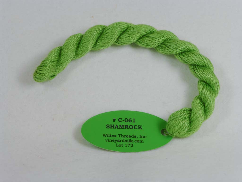 Vineyard Silk Classic 061 Shamrock by Wiltex Threads From Beehive Needle Arts