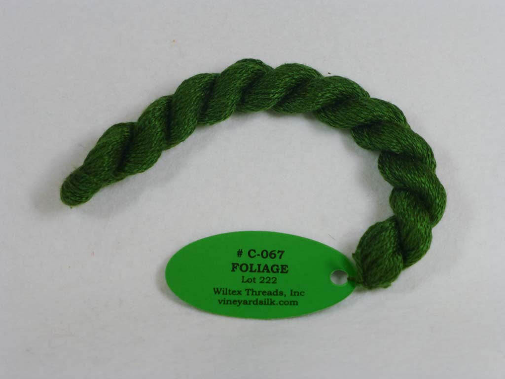 Vineyard Silk Classic 067 Foliage by Wiltex Threads From Beehive Needle Arts