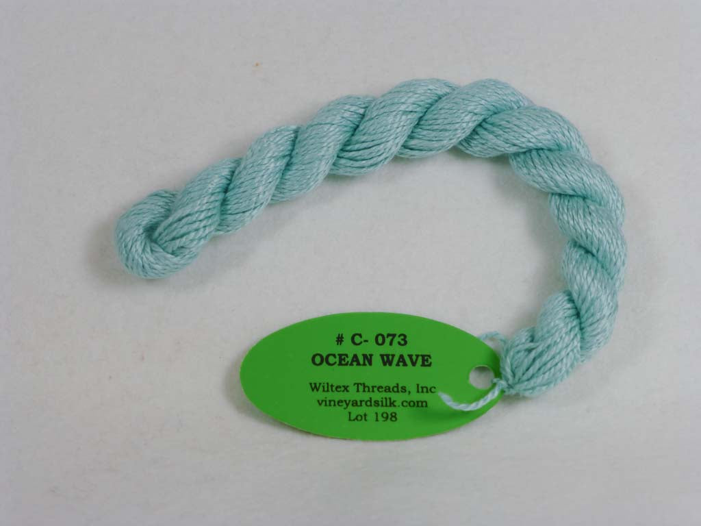 Vineyard Silk Classic 073 Ocean Wave by Wiltex Threads From Beehive Needle Arts
