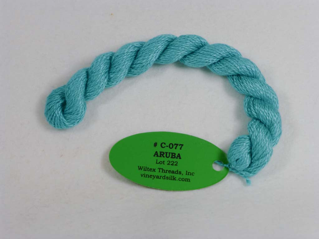 Vineyard Silk Classic 077 Aruba by Wiltex Threads From Beehive Needle Arts