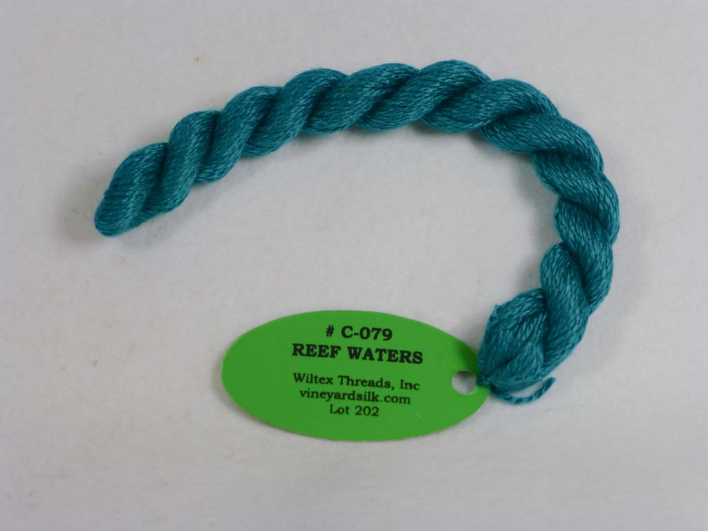 Vineyard Silk Classic 079 Reef Waters by Wiltex Threads From Beehive Needle Arts