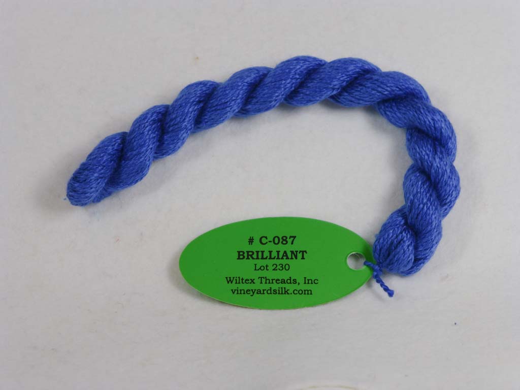 Vineyard Silk Classic 087 Brilliant by Wiltex Threads From Beehive Needle Arts