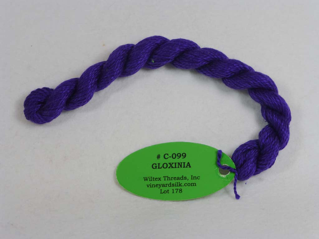 Vineyard Silk Classic 099 Gloxinia by Wiltex Threads From Beehive Needle Arts