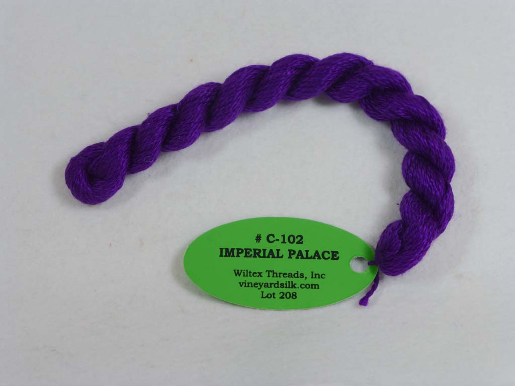 Vineyard Silk Classic 102 Imperial Palace by Wiltex Threads From Beehive Needle Arts