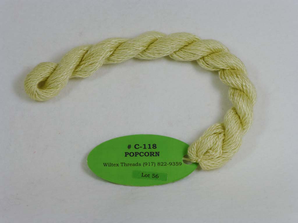 Vineyard Silk Classic 118 Popcorn by Wiltex Threads From Beehive Needle Arts