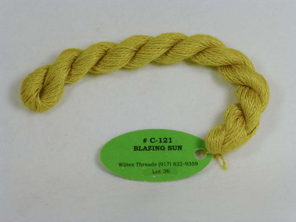 Vineyard Silk Classic 121 Blazing Sun by Wiltex Threads From Beehive Needle Arts