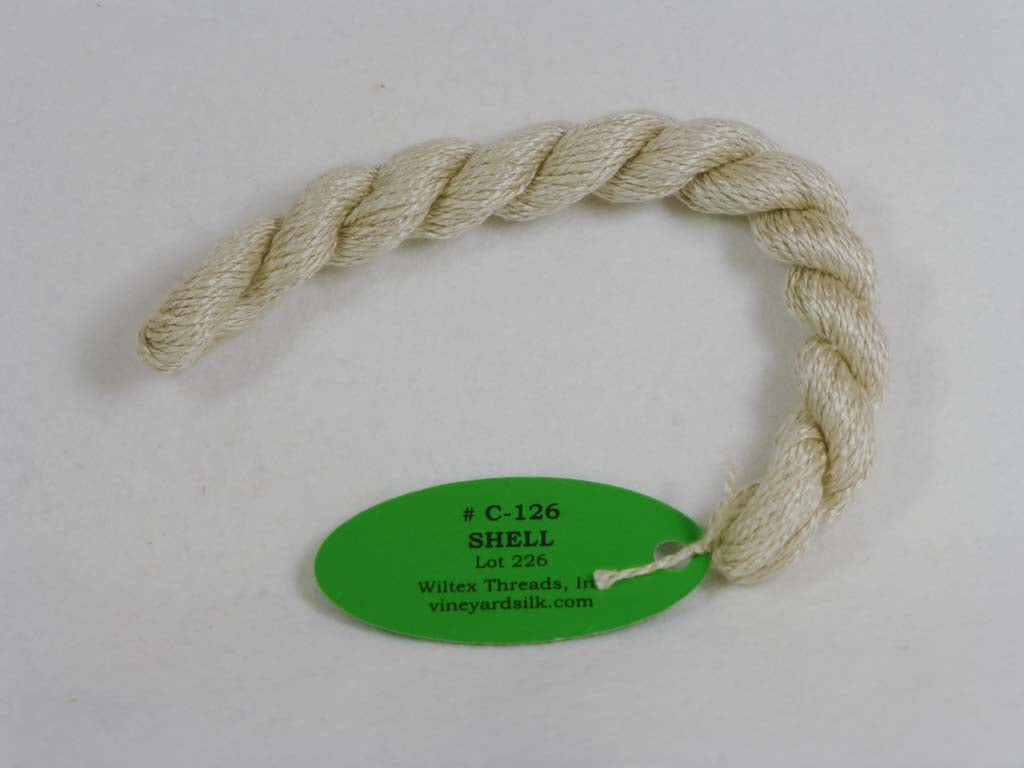 Vineyard Silk Classic 126 Shell by Wiltex Threads From Beehive Needle Arts